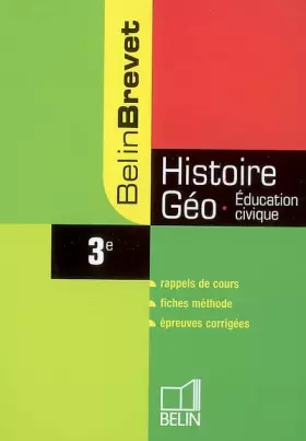 Couverture du produit · Histoire-Géo Education civique 3e