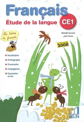 Couverture du produit · Français CE1 : Etude de la langue