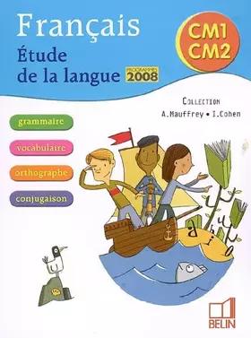 Couverture du produit · Francais CM1-CM2 : Etude de la langue