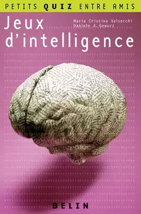Couverture du produit · Jeux d'intelligence