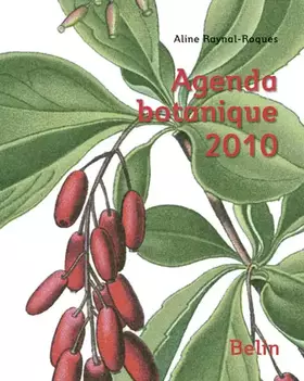 Couverture du produit · Agenda botanique 2010