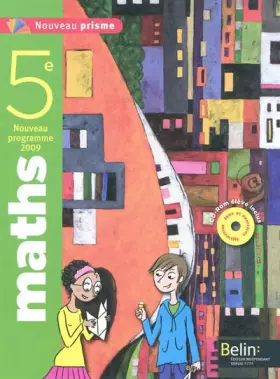 Couverture du produit · Nouveau prisme 5e : Manuel petit format
