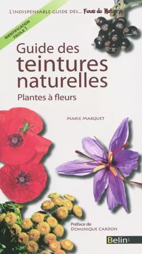 Couverture du produit · Guide des teintures naturelles