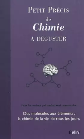 Couverture du produit · Petit précis de Chimie à déguster