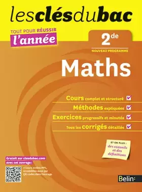 Couverture du produit · Cls du Bac - Maths 2e - Russir l'anne