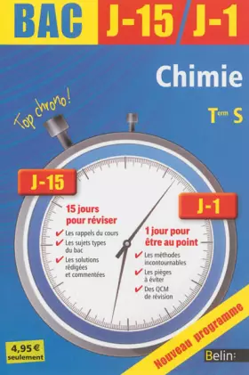 Couverture du produit · Chimie Tle S