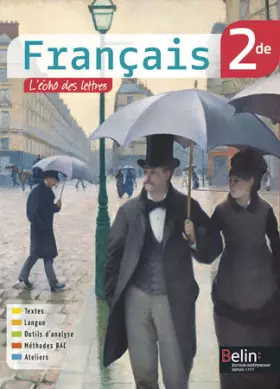 Couverture du produit · Français seconde 2015 - Livre de l'élève