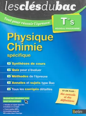 Couverture du produit · Physique Chimie - Terminale S: Les clés du bac