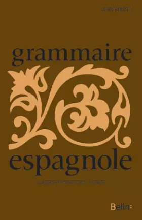 Couverture du produit · Grammaire espagnole, Préparation  à la licence