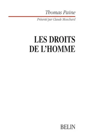 Couverture du produit · Les droits de l'homme