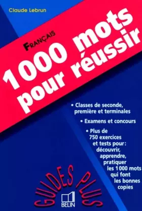 Couverture du produit · 1000 mots pour réussir