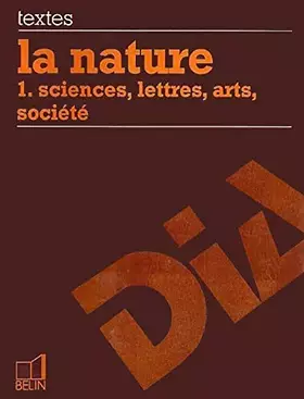 Couverture du produit · La nature