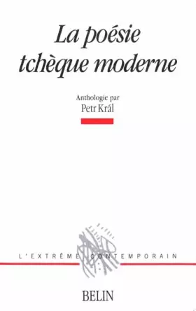 Couverture du produit · La poésie tchèque moderne