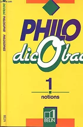 Couverture du produit · Dicobac philosophie 2 : philosophes