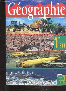 Couverture du produit · Géographie, 1re, STT