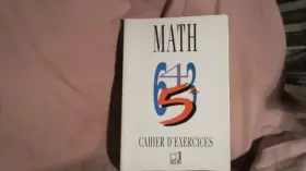 Couverture du produit · Mathématiques, 5e. Cahier d'exercices