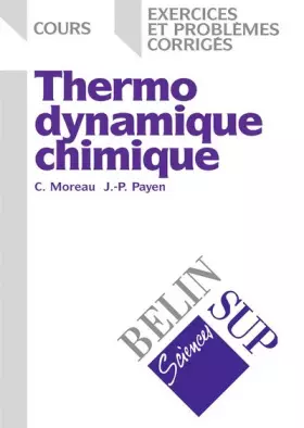 Couverture du produit · Thermodynamique chimique