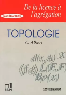 Couverture du produit · Topologie
