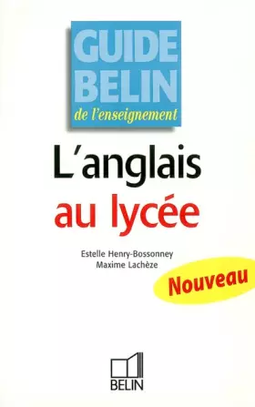Couverture du produit · L'Anglais au lycée