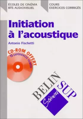 Couverture du produit · Initiation à l'acoustique