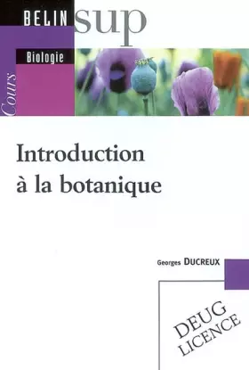 Couverture du produit · Introduction à la botanique