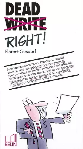 Couverture du produit · Dead Right !