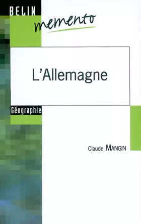 Couverture du produit · L'Allemagne