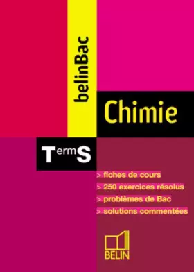 Couverture du produit · Chimie Terminale S