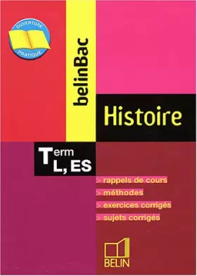 Couverture du produit · Histoire Tle L, ES