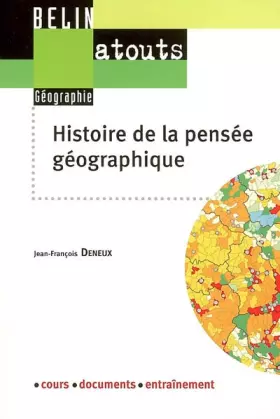 Couverture du produit · Histoire de la pensée géographique