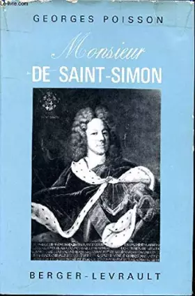Couverture du produit · MONSIEUR DE SAINT SIMON