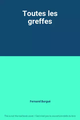 Couverture du produit · Toutes les greffes