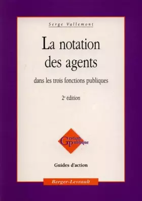 Couverture du produit · Notation des agents dans les trois fonctions publiques, 2e édition