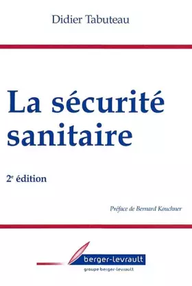 Couverture du produit · Sécurité sanitaire, 2e édition
