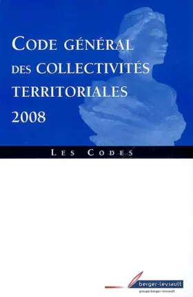 Couverture du produit · Code général des collectivités territoriales