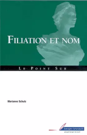 Couverture du produit · Filiation et nom