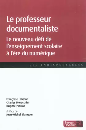 Couverture du produit · PROFESSEUR DOCUMENTALISTE