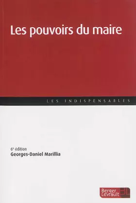 Couverture du produit · Les pouvoirs du maire