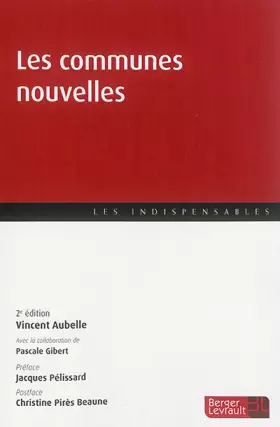 Couverture du produit · COMMUNES NOUVELLES 2E ED