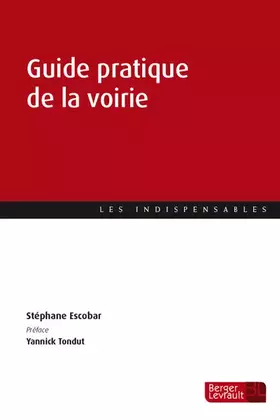 Couverture du produit · Guide pratique de la voirie communale