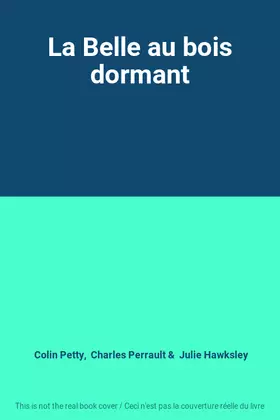 Couverture du produit · La Belle au bois dormant