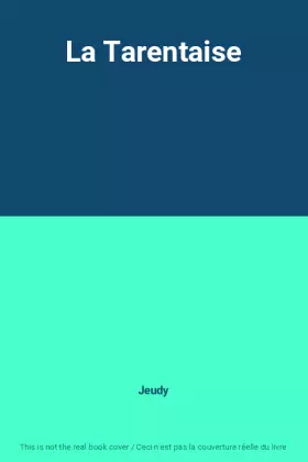 Couverture du produit · La Tarentaise