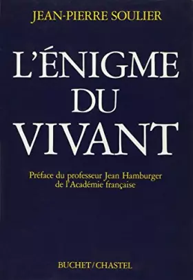 Couverture du produit · L'énigme du vivant