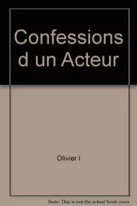 Couverture du produit · Confessions d'un acteur