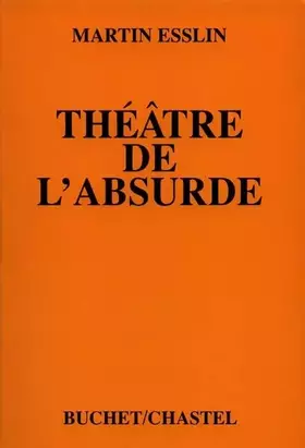 Couverture du produit · Théâtre de l'absurde