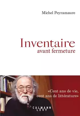 Couverture du produit · Inventaire avant fermeture