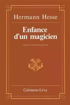 Couverture du produit · L'enfance d'un magicien