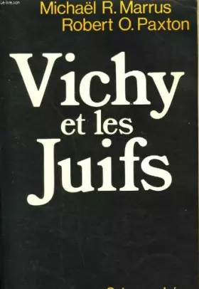 Couverture du produit · Vichy et les juifs