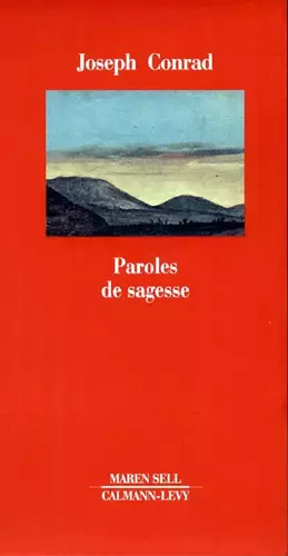 Couverture du produit · Paroles de sagesse