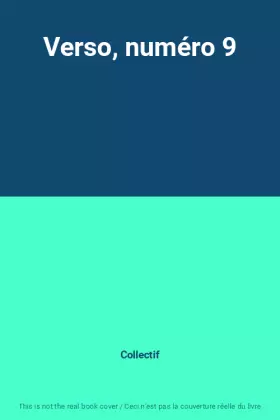 Couverture du produit · Verso, numéro 9